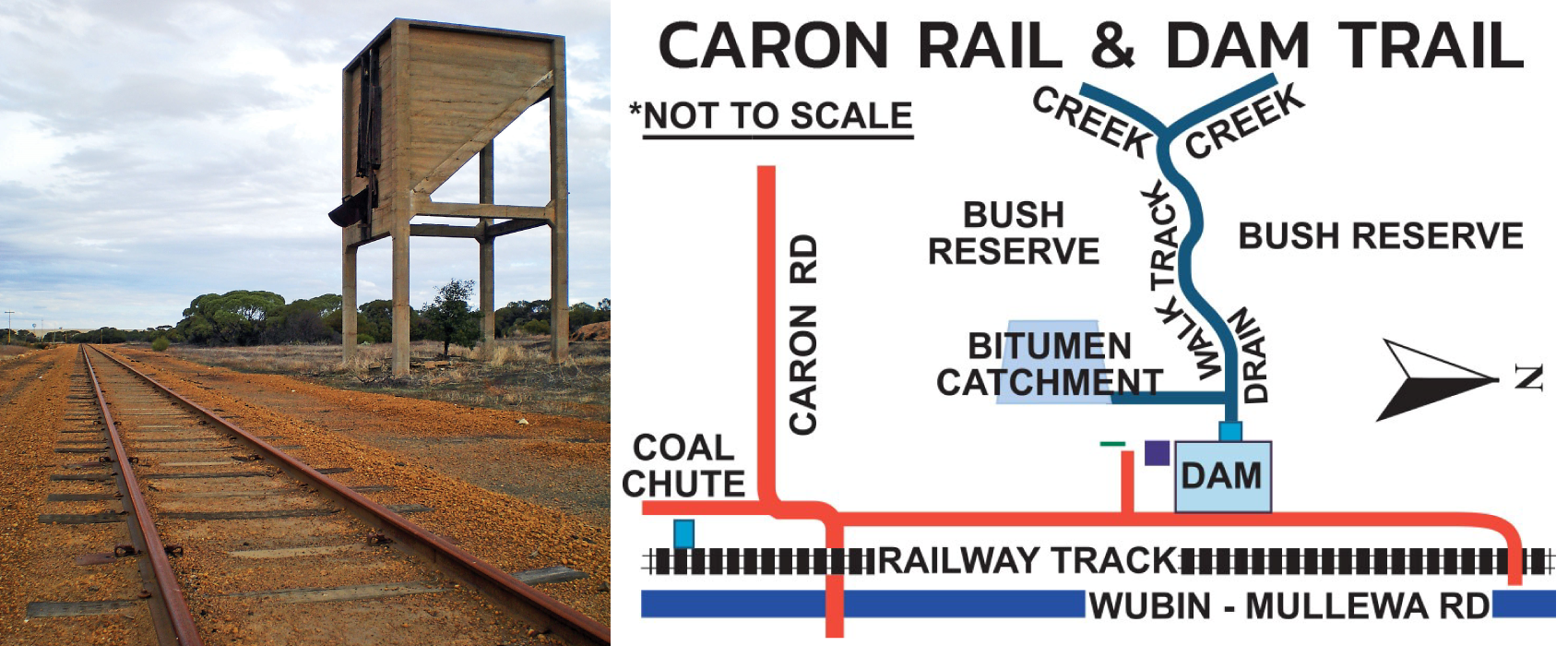 Caron Dam and Rail